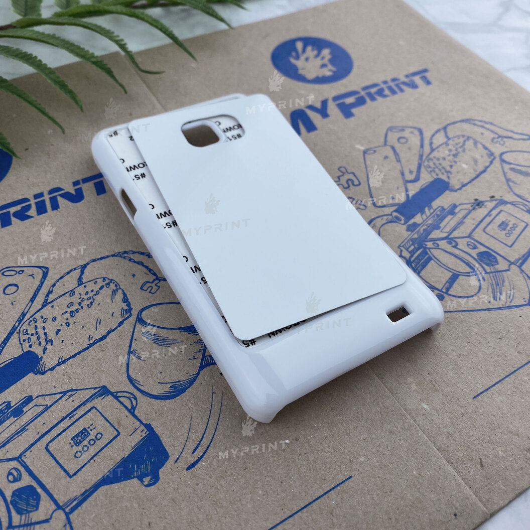 Чехол для сублимации 2D пластиковый (PC) для Samsung S2 белый (3323) - фото 2 Чехол для сублимации 2D пластиковый (PC) для Samsung S2 белый (3323) - фото 2 - Заготовки для сублимации