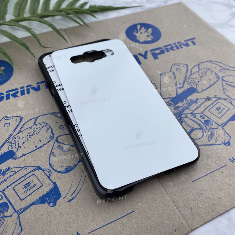 Чехол для сублимации 2D пластиковый (PC) для Samsung E7 E700H черный (3354) 