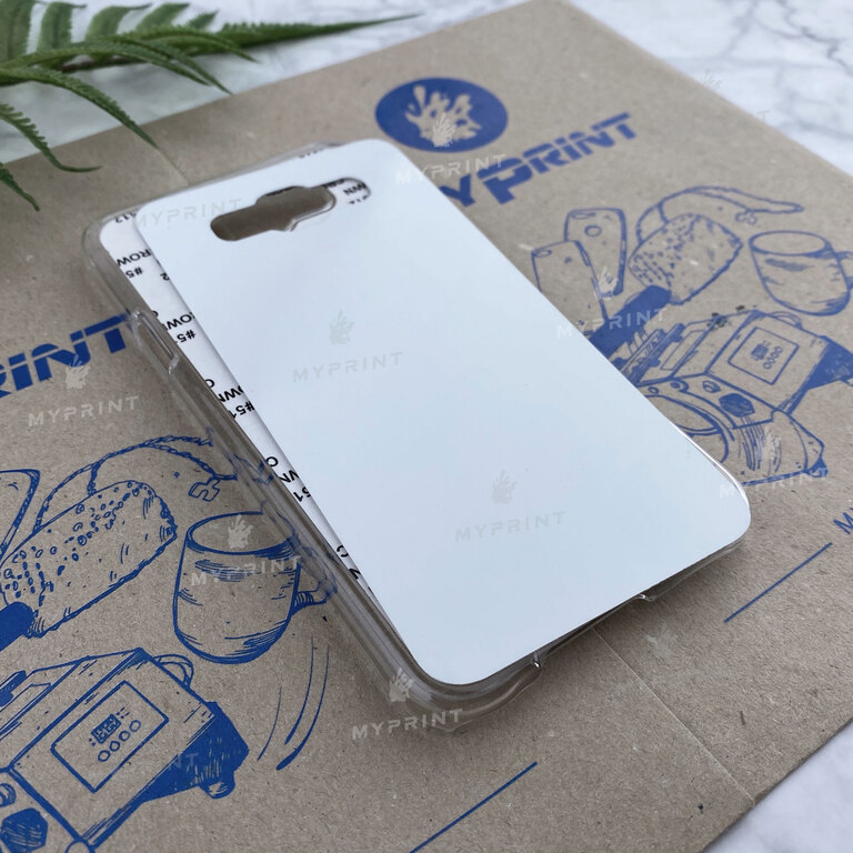 Чехол для сублимации 2D пластиковый (PC) для Samsung E7 E700H прозрачный (3356) 