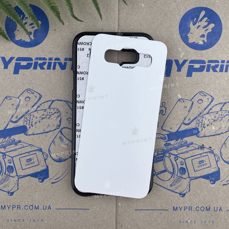Чохол для сублімації 2D пластиковий (PC) для Samsung E5 E500H чорний (3358)  Чохол для сублімації 2D пластиковий (PC) для Samsung E5 E500H чорний (3358)