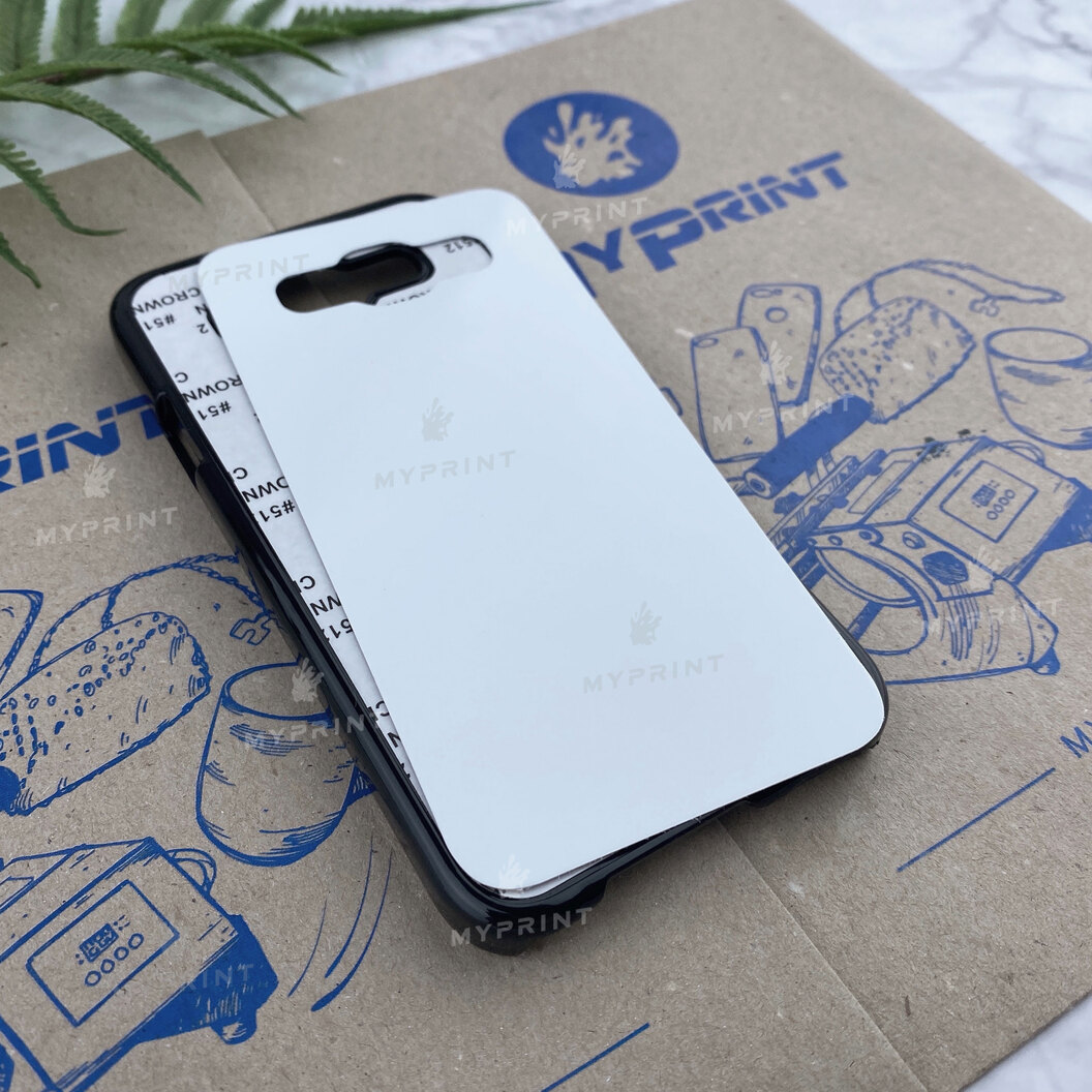 Cover for sublimation 2D plastic (PC) for Samsung E5 E500H black (3358) - фото 2 Cover for sublimation 2D plastic (PC) for Samsung E5 E500H black (3358) - фото 2 - Blanks for sublimation