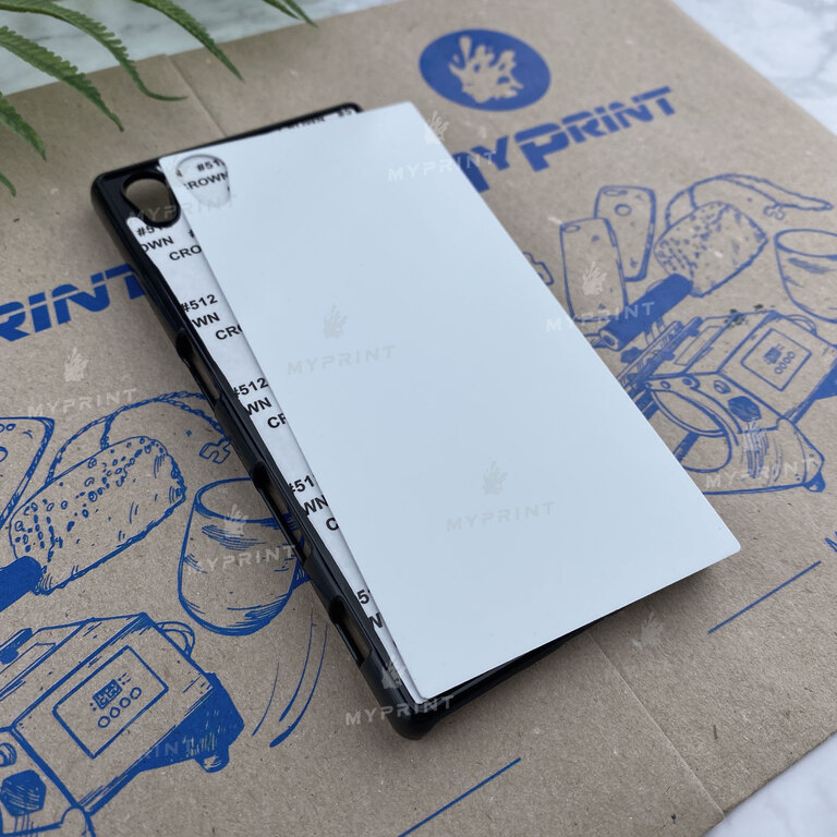 Чехол для сублимации 2D пластиковый (PC) для Sony Xperia Z5 черный (3497)  Чехол для сублимации 2D пластиковый (PC) для Sony Xperia Z5 черный (3497)