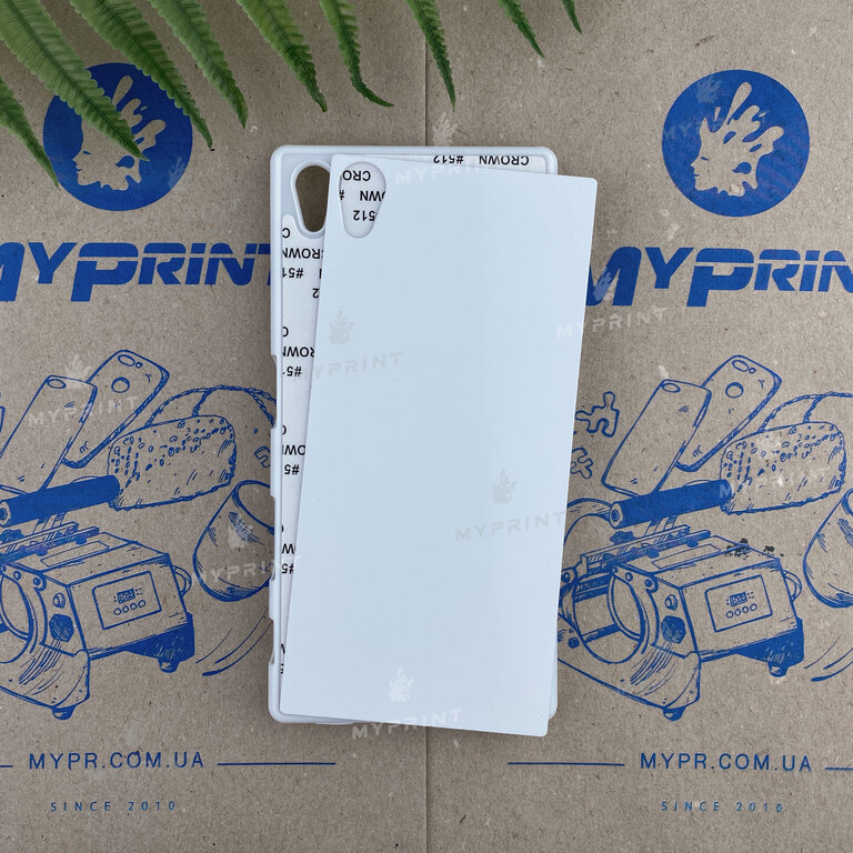 Cover for sublimation 2D plastic (PC) for Sony Xperia Z5 white (3498)  Cover for sublimation 2D plastic (PC) for Sony Xperia Z5 white (3498)