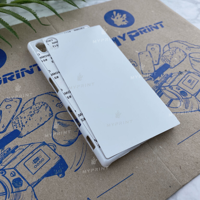 Cover for sublimation 2D plastic (PC) for Sony Xperia Z5 white (3498)  Cover for sublimation 2D plastic (PC) for Sony Xperia Z5 white (3498)