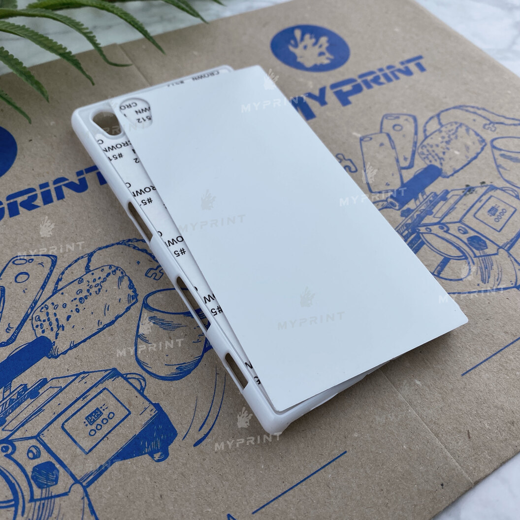 Cover for sublimation 2D plastic (PC) for Sony Xperia Z5 white (3498) - фото 2 Cover for sublimation 2D plastic (PC) for Sony Xperia Z5 white (3498) - фото 2 - Blanks for sublimation