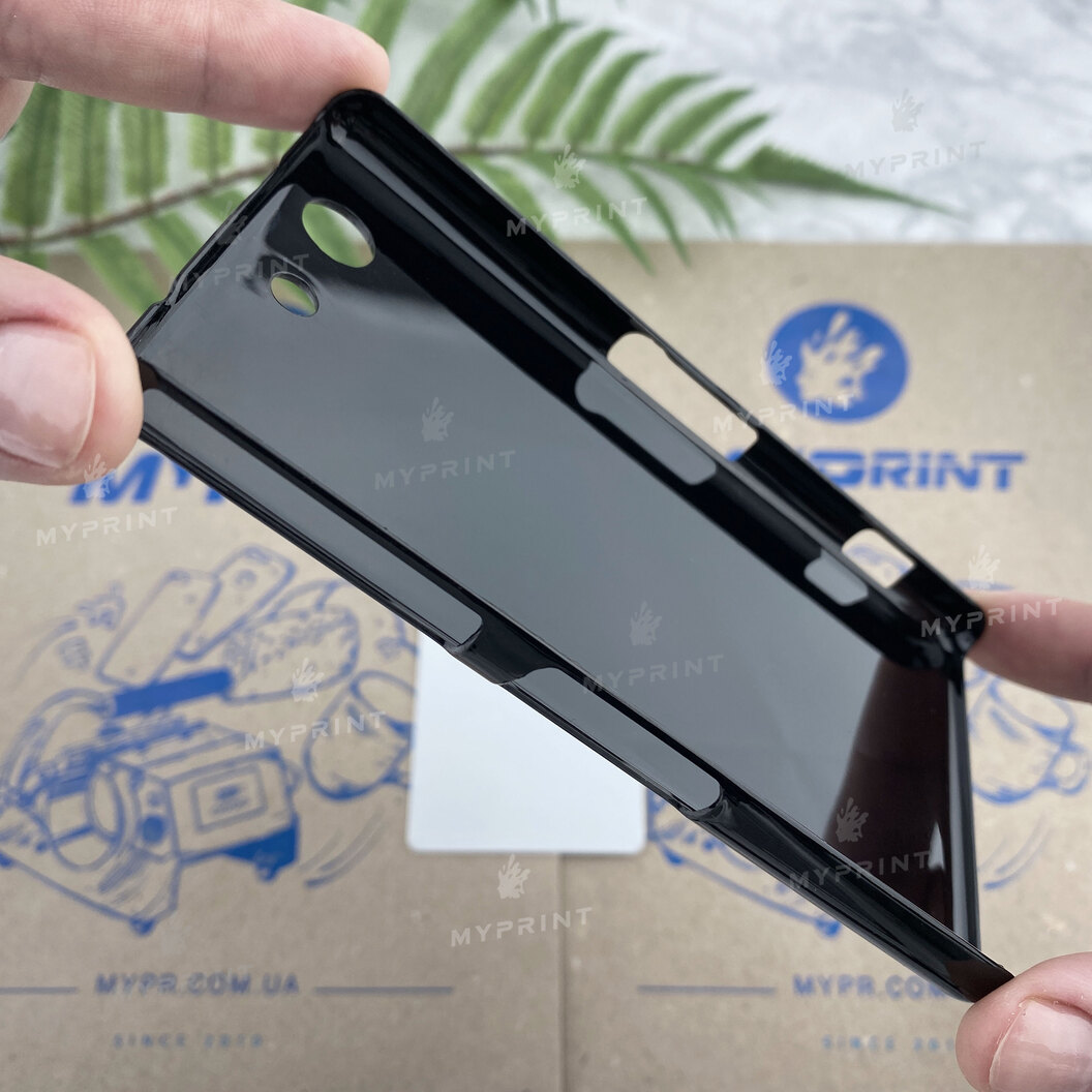 Чохол для сублімації 2D пластиковий (PC) для Sony Xperia Z4 Compact чорний (3504) - фото 4 Чохол для сублімації 2D пластиковий (PC) для Sony Xperia Z4 Compact чорний (3504) - фото 4 - Заготовки для сублімації