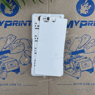 Чехол для сублимации 2D пластиковый (PC) для Sony Xperia Z4 Compact белый (3505) - фото 1 - Заготовки для сублимации