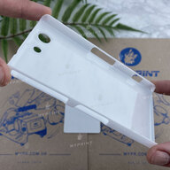 Чехол для сублимации 2D пластиковый (PC) для Sony Xperia Z4 Compact белый (3505) - фото 4 - Заготовки для сублимации