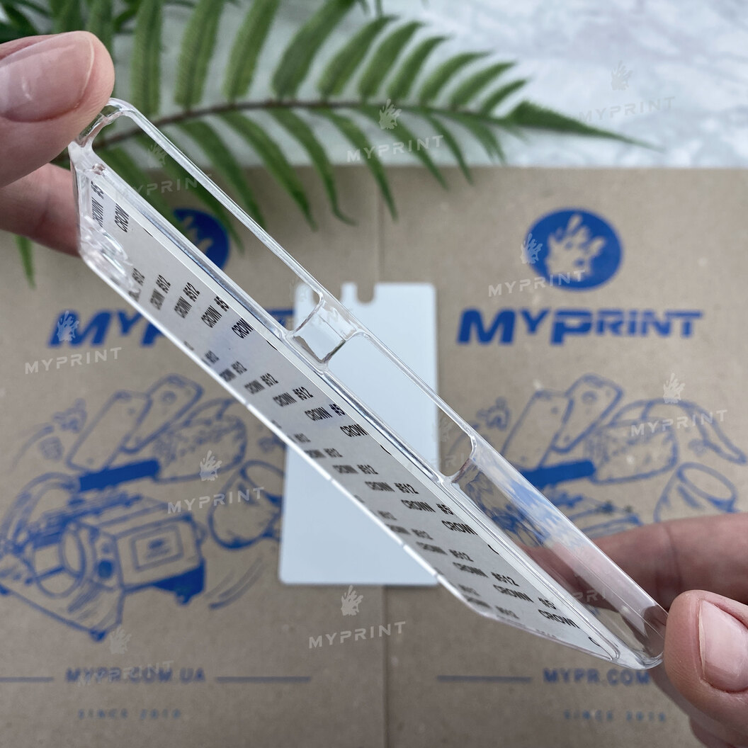 Чехол для сублимации 2D пластиковый (PC) для Sony Xperia Z4 Compact прозрачный (3506) - фото 3 - Заготовки для сублимации