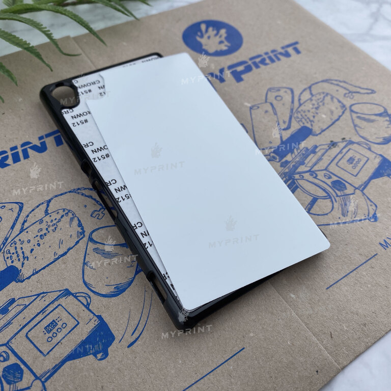 Чехол для сублимации 2D пластиковый (PC) для Sony Xperia Z4 черный (3508) 