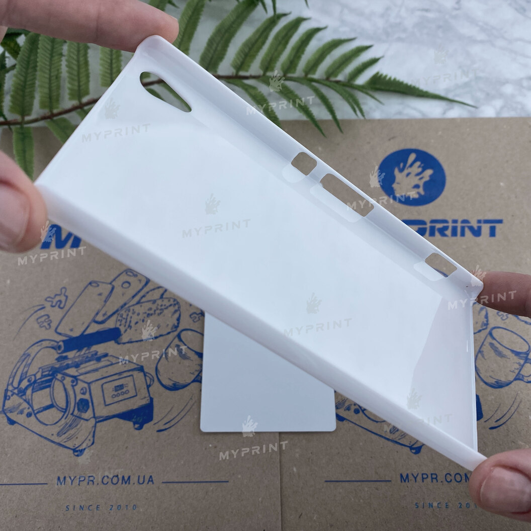 Чехол для сублимации 2D пластиковый (PC) для Sony Xperia Z4 белый (3509) - фото 4 - Заготовки для сублимации