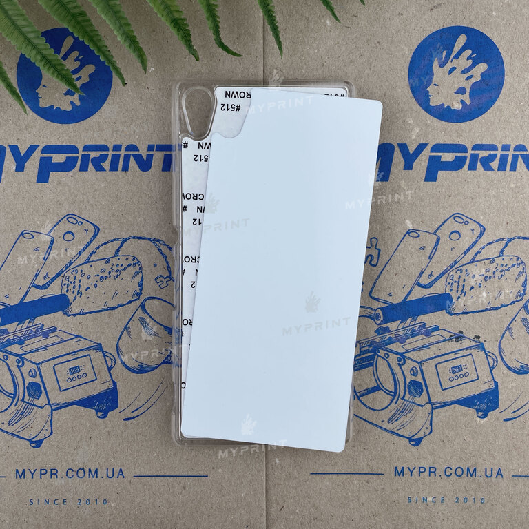 Чехол для сублимации 2D пластиковый (PC) для Sony Xperia Z4 прозрачный (3510) 