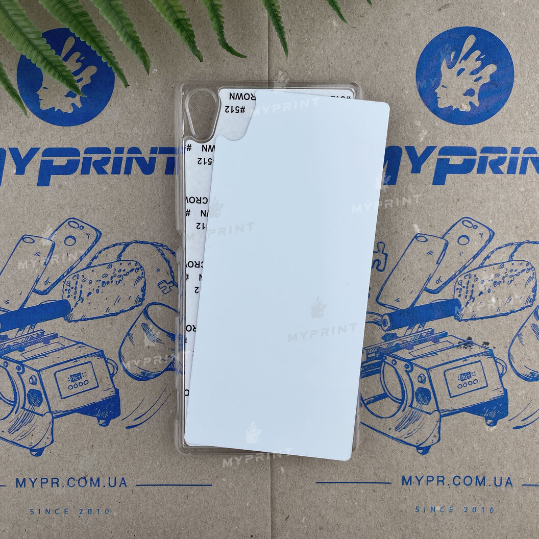 Чехол для сублимации 2D пластиковый (PC) для Sony Xperia Z4 прозрачный (3510) - фото 1 - Заготовки для сублимации