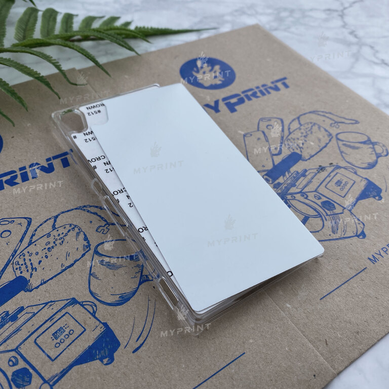 Чехол для сублимации 2D пластиковый (PC) для Sony Xperia Z4 прозрачный (3510) 