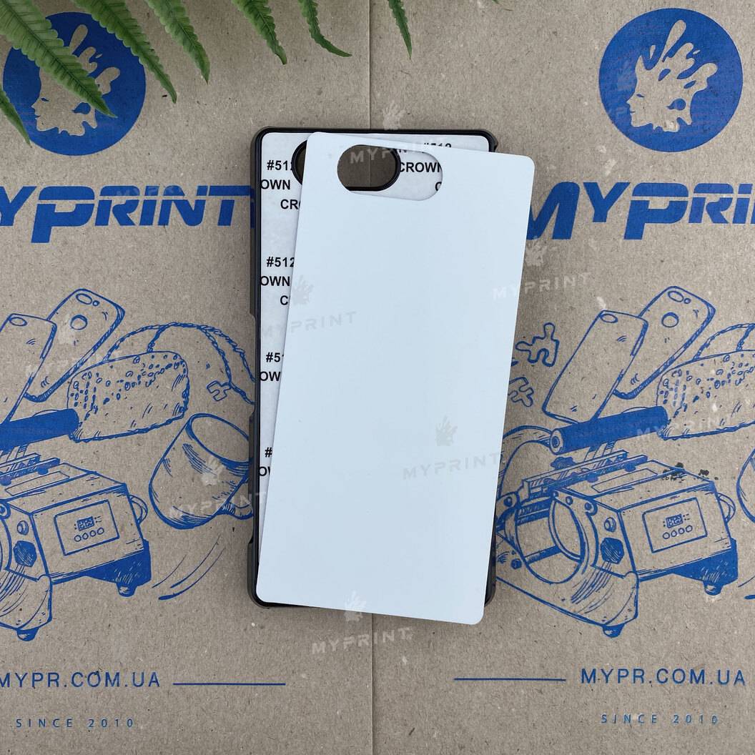 Cover for sublimation 2D plastic (PC) for Sony Xperia Z3 Compact black (3512) - фото 1 Cover for sublimation 2D plastic (PC) for Sony Xperia Z3 Compact black (3512) - фото 1 - Blanks for sublimation