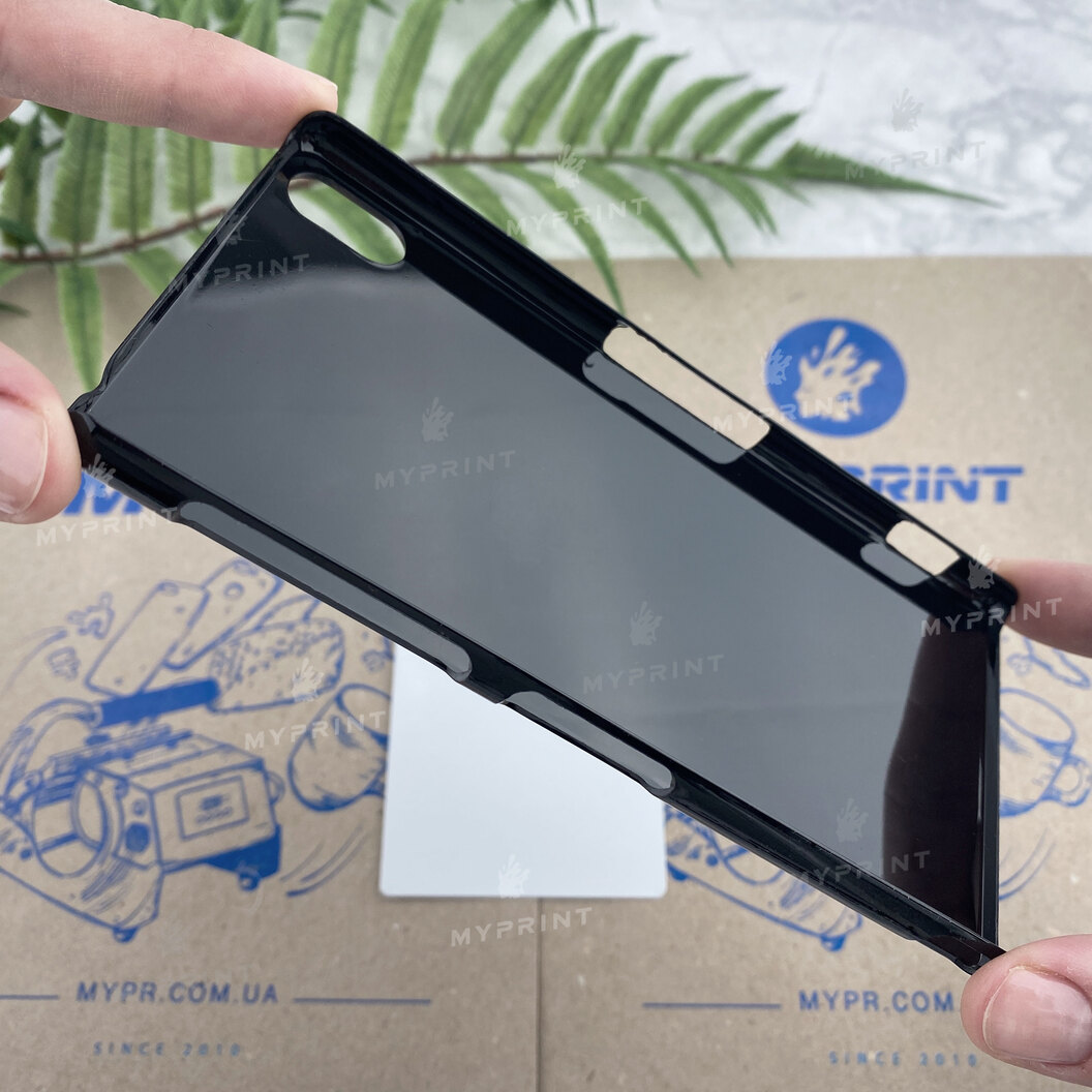 Чехол для сублимации 2D пластиковый (PC) для Sony Xperia Z3 черный (3516) - фото 4 Чехол для сублимации 2D пластиковый (PC) для Sony Xperia Z3 черный (3516) - фото 4 - Заготовки для сублимации