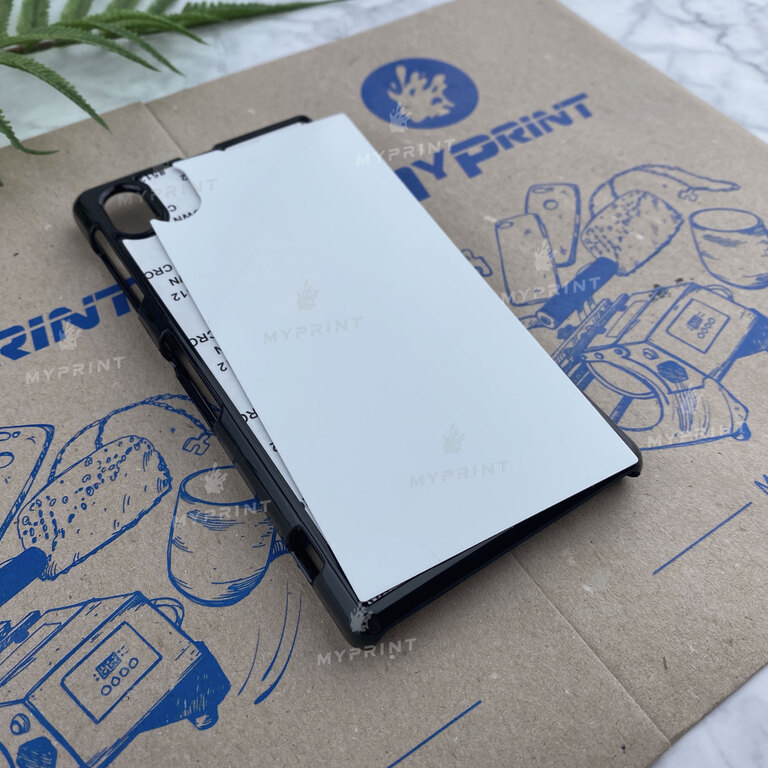 Чехол для сублимации 2D пластиковый (PC) для Sony Xperia Z1 черный (3532) 