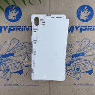 Чехол для сублимации 2D пластиковый (PC) для Sony Xperia Z1 белый (3533) - фото 1 - Заготовки для сублимации