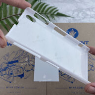 Чехол для сублимации 2D пластиковый (PC) для Sony Xperia Z1 белый (3533) - фото 4 - Заготовки для сублимации