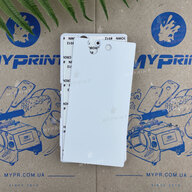 Cover for sublimation 2D plastic (PC) for Sony Xperia Z white (3537) - фото 1 - Blanks for sublimation