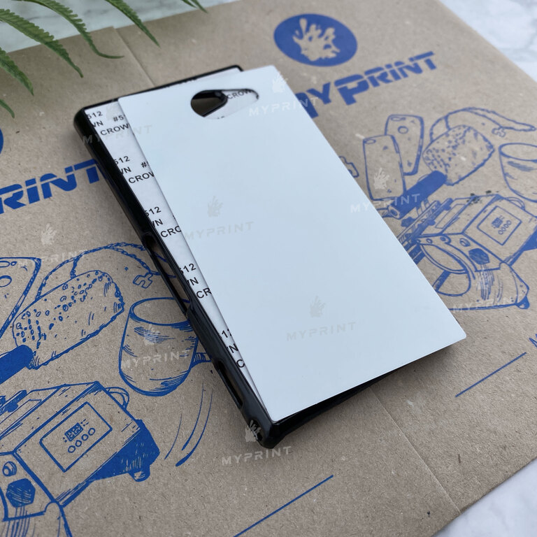 Чехол для сублимации 2D пластиковый (PC) для Sony Xperia M2 черный (3540)  Чехол для сублимации 2D пластиковый (PC) для Sony Xperia M2 черный (3540)