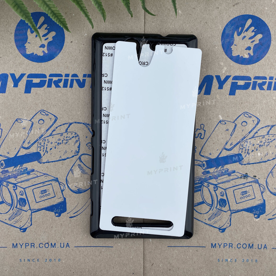 Чохол для сублімації 2D пластиковий (PC) для Sony Xperia C3 чорний (3544) - фото 1 Чохол для сублімації 2D пластиковий (PC) для Sony Xperia C3 чорний (3544) - фото 1 - Заготовки для сублімації
