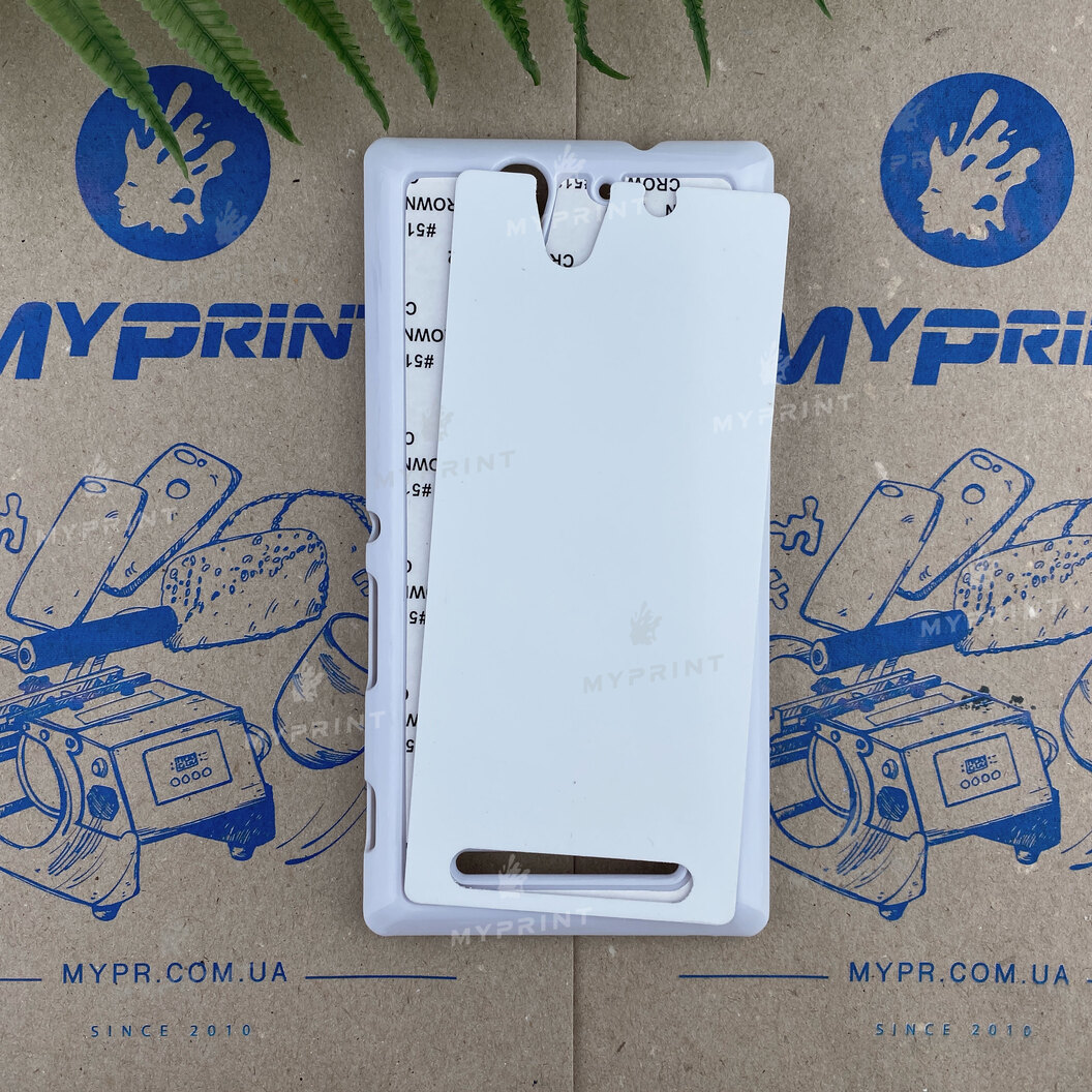 Чехол для сублимации 2D пластиковый (PC) для Sony Xperia C3 белый (3545) - фото 1 Чехол для сублимации 2D пластиковый (PC) для Sony Xperia C3 белый (3545) - фото 1 - Заготовки для сублимации