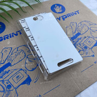 Чохол для сублімації 2D пластиковий (PC) для Sony Xperia C прозорий (3550) - фото 2 - Заготовки для сублімації