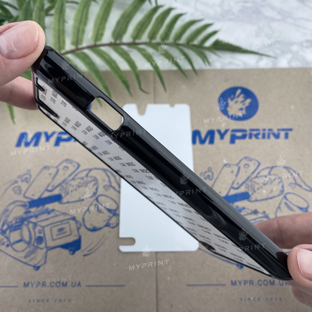 Чохол для сублімації 2D пластиковий (PC) для Sony Xperia C4 чорний (4026) - фото 3 - Заготовки для сублімації
