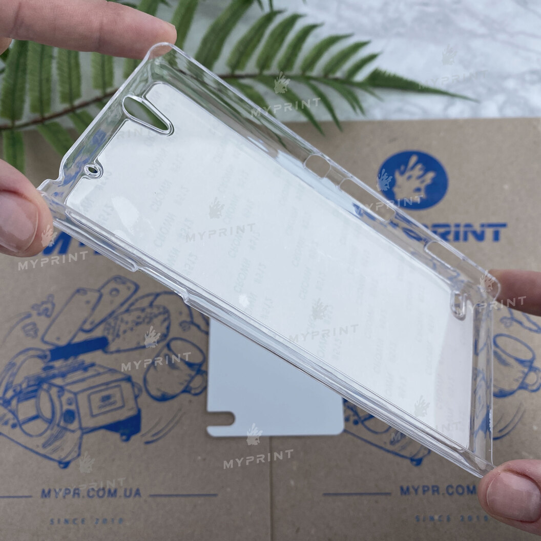 Чехол для сублимации 2D пластиковый (PC) для Sony Xperia C4 прозрачный (4027) - фото 5 Чехол для сублимации 2D пластиковый (PC) для Sony Xperia C4 прозрачный (4027) - фото 5 - Заготовки для сублимации