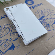 Cover for sublimation 2D plastic (PC) for Sony Xperia M5 white (4033) - фото 2 Cover for sublimation 2D plastic (PC) for Sony Xperia M5 white (4033) - фото 2 - Blanks for sublimation