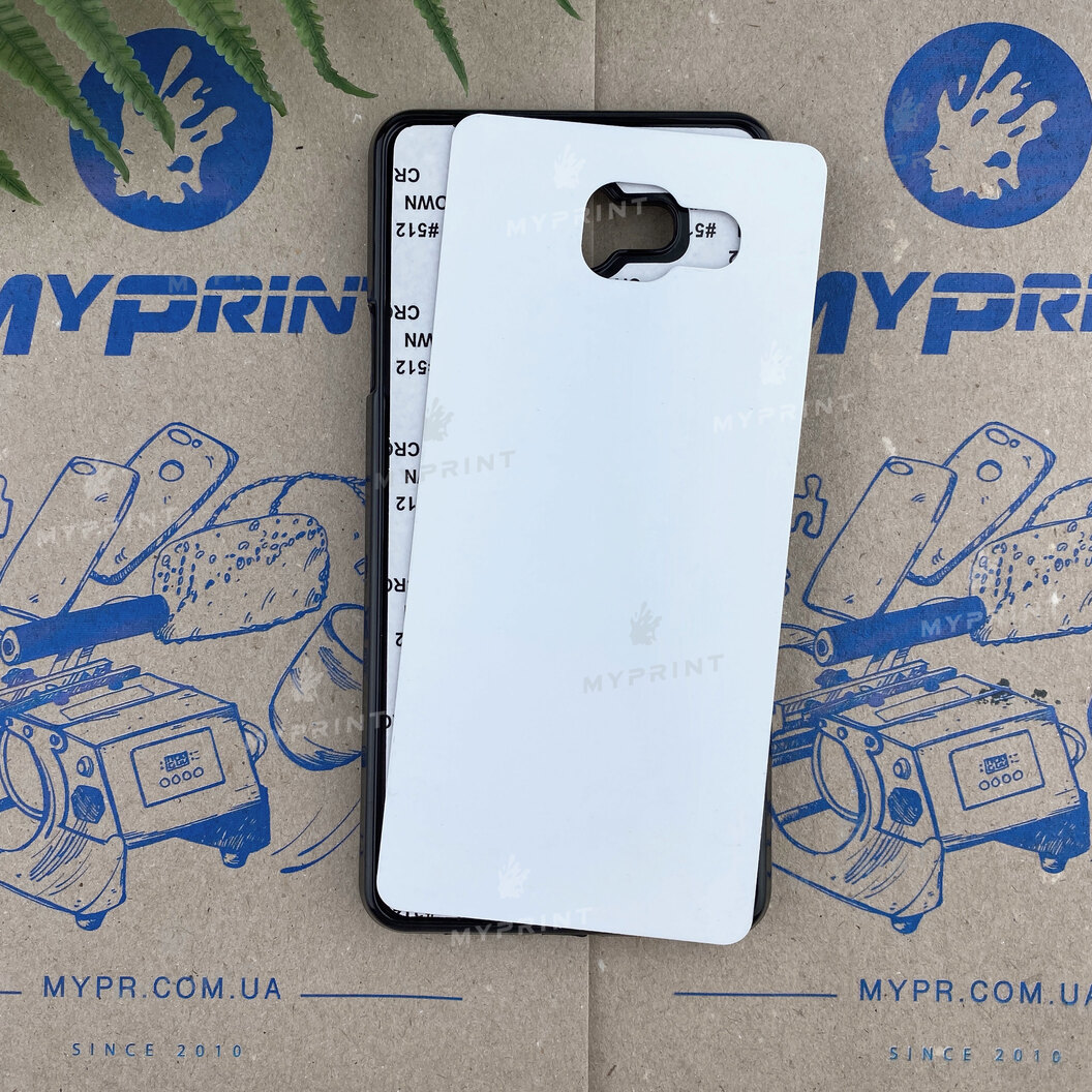 Cover for sublimation 2D plastic (PC) for Samsung A7 A710 (2016) black (3858) - фото 1 Cover for sublimation 2D plastic (PC) for Samsung A7 A710 (2016) black (3858) - фото 1 - Blanks for sublimation