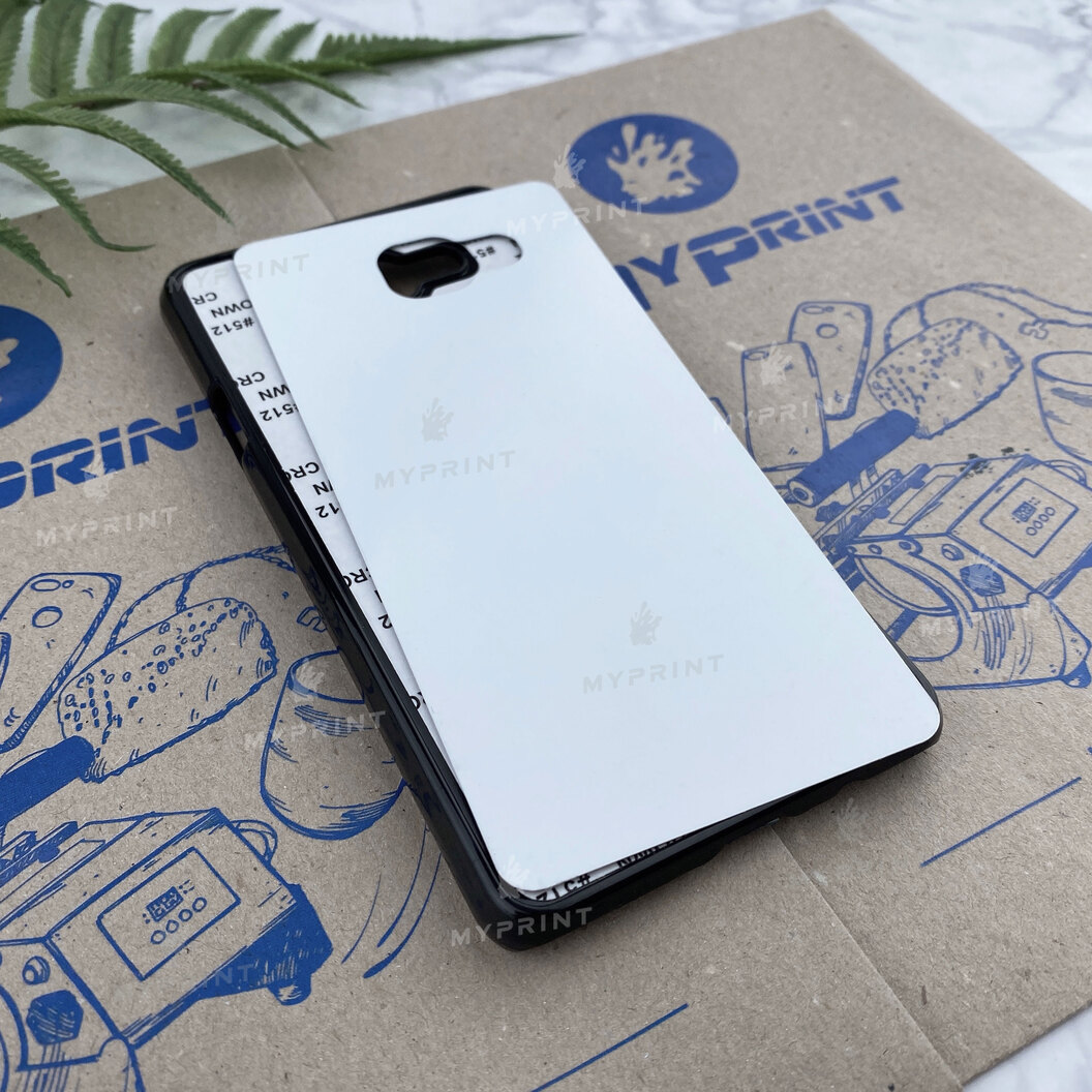 Cover for sublimation 2D plastic (PC) for Samsung A7 A710 (2016) black (3858) - фото 2 Cover for sublimation 2D plastic (PC) for Samsung A7 A710 (2016) black (3858) - фото 2 - Blanks for sublimation