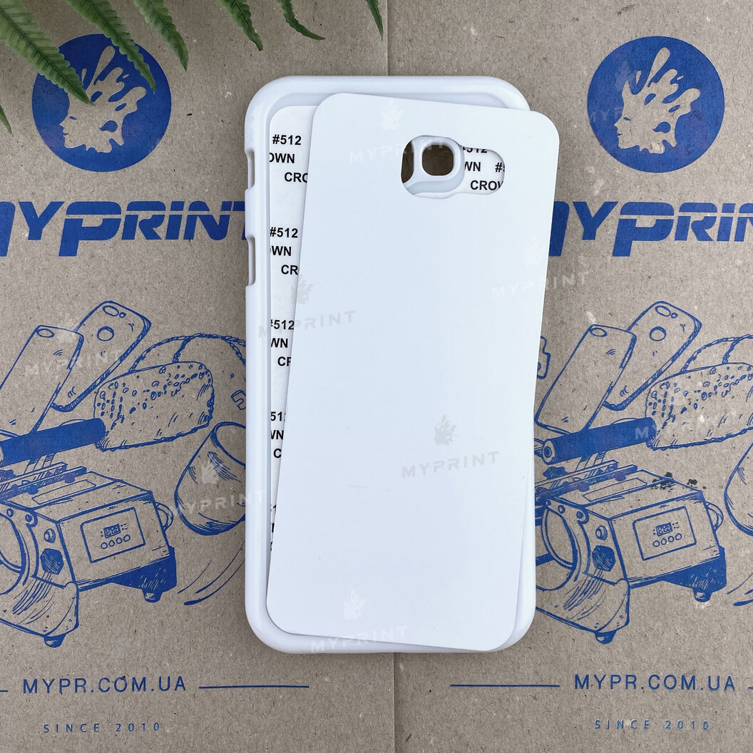 Cover for sublimation 2D plastic (PC) for Samsung A7 A720 (2017) white (4101) - фото 1 Cover for sublimation 2D plastic (PC) for Samsung A7 A720 (2017) white (4101) - фото 1 - Blanks for sublimation