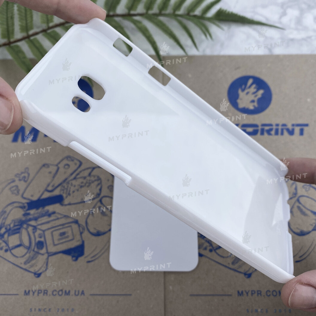 Cover for sublimation 2D plastic (PC) for Samsung A7 A720 (2017) white (4101) - фото 3 Cover for sublimation 2D plastic (PC) for Samsung A7 A720 (2017) white (4101) - фото 3 - Blanks for sublimation