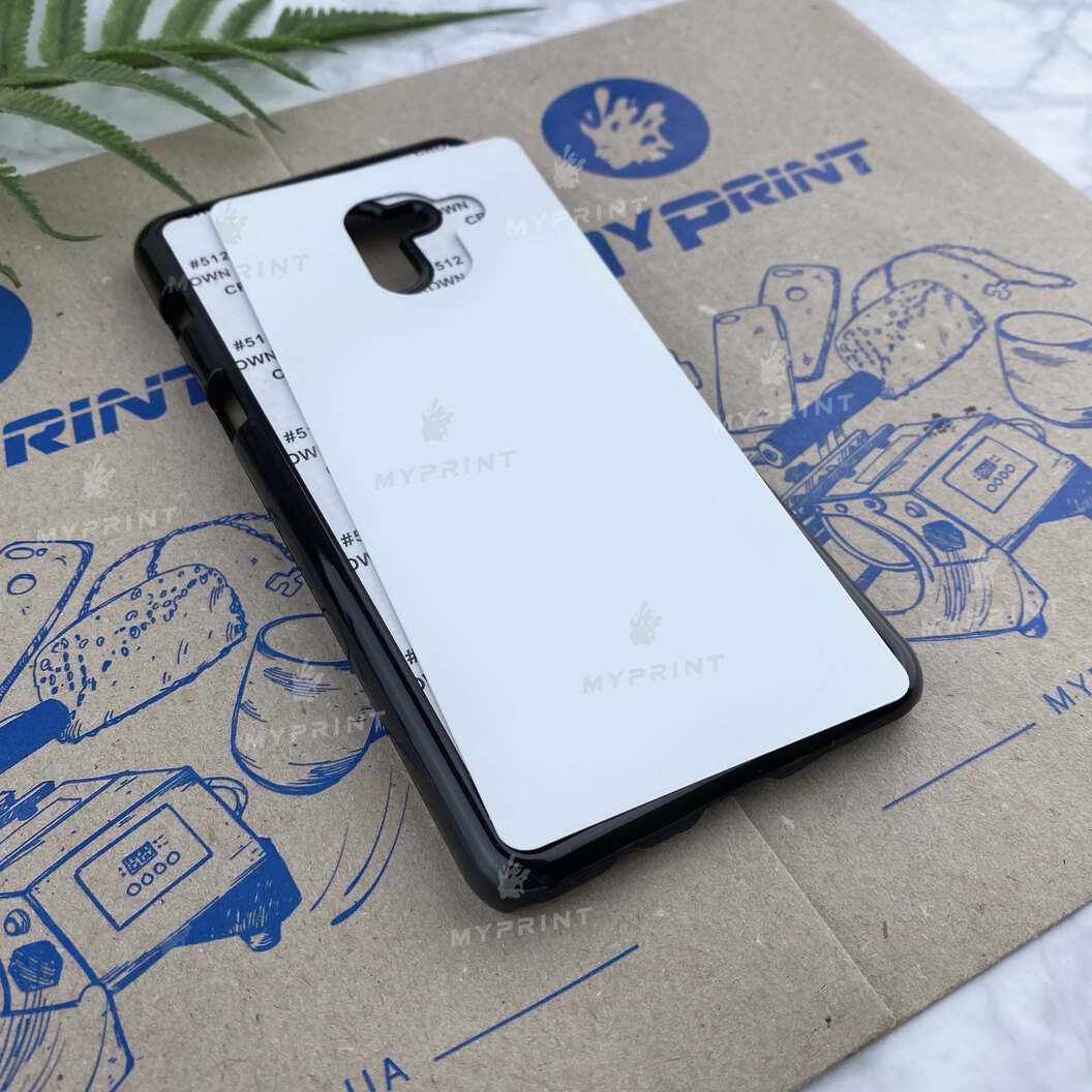 Чехол для сублимации 2D пластиковый (PC) для Samsung A8 Plus 2018 черный (4319) - фото 2 Чехол для сублимации 2D пластиковый (PC) для Samsung A8 Plus 2018 черный (4319) - фото 2 - Заготовки для сублимации