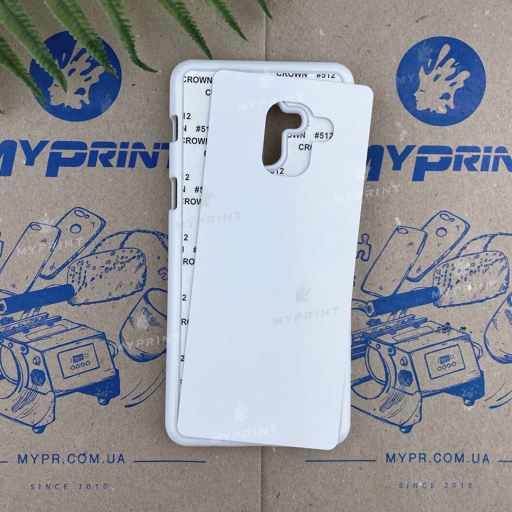 Чехол для сублимации 2D пластиковый (PC) для Samsung A8 Plus 2018 белый (4320) - фото 1 Чехол для сублимации 2D пластиковый (PC) для Samsung A8 Plus 2018 белый (4320) - фото 1 - Заготовки для сублимации