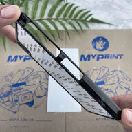 Чехол для сублимации 2D пластиковый (PC) для Sony Xperia Z2 черный (3524) - фото 4 - Заготовки для сублимации