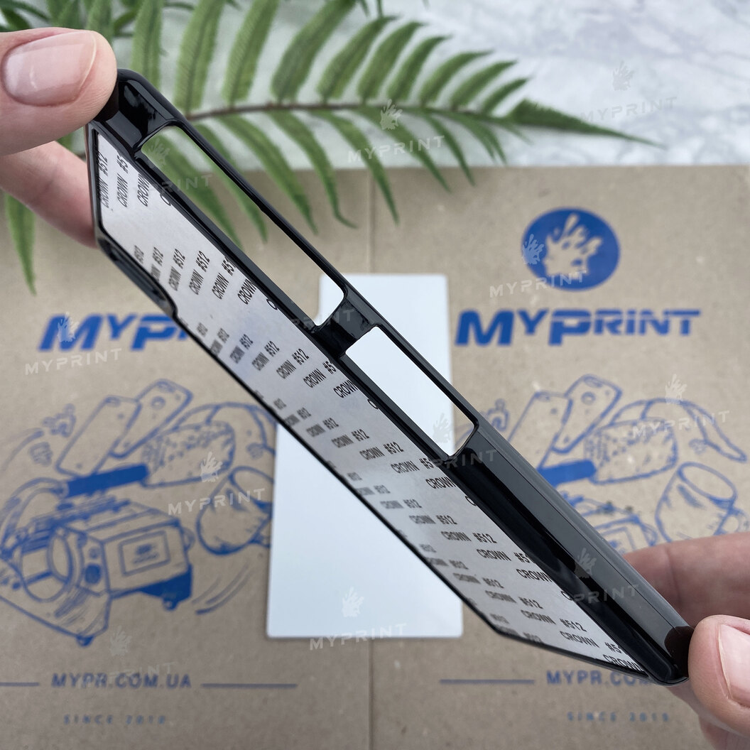 Чехол для сублимации 2D пластиковый (PC) для Sony Xperia Z2 черный (3524) - фото 4 - Заготовки для сублимации