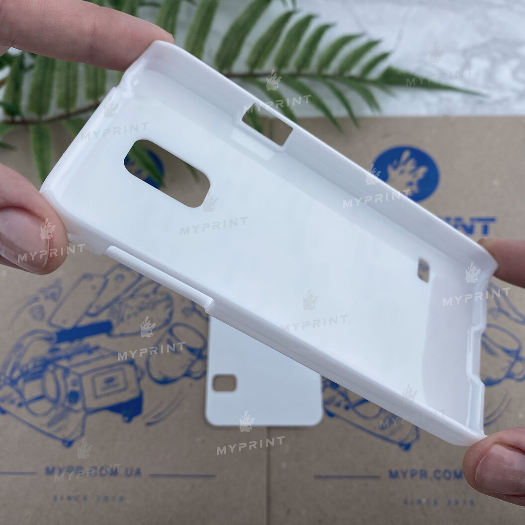 Cover for sublimation 2D plastic (PC) for Samsung S5 mini white (3363) - фото 3 - Blanks for sublimation