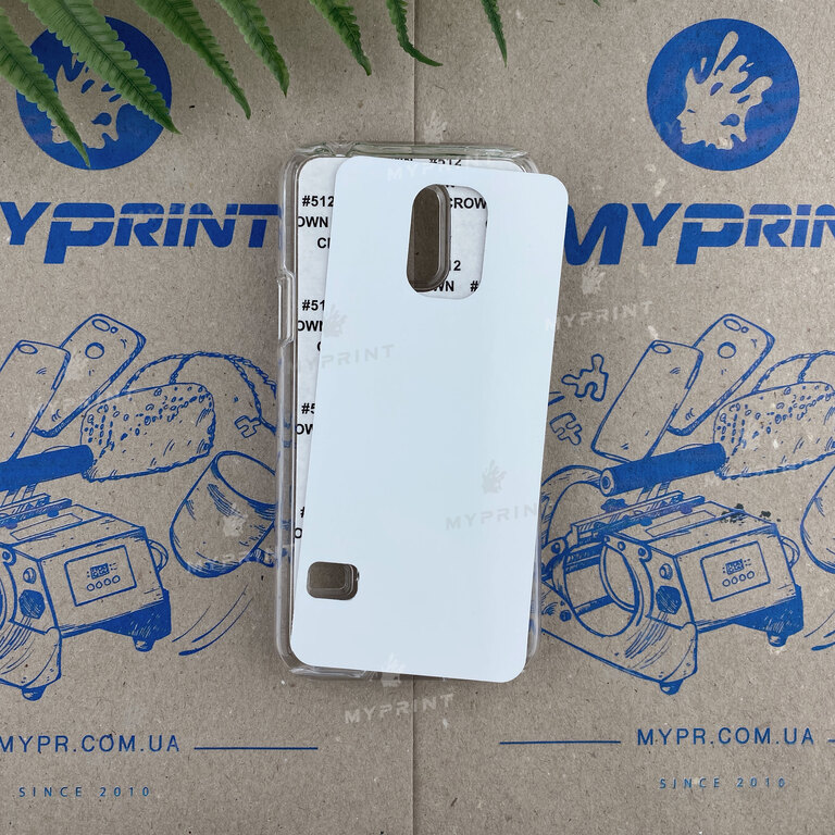 Чехол для сублимации 2D пластиковый (PC) для Samsung S5 mini прозрачный (3364) 