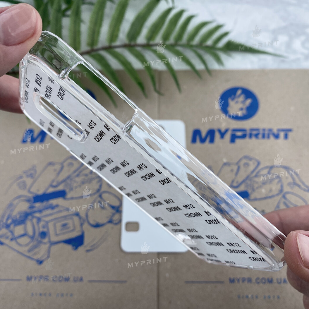 Чохол для сублімації 2D пластиковий (PC) для Samsung S5 mini прозорий (3364) - фото 4 Чохол для сублімації 2D пластиковий (PC) для Samsung S5 mini прозорий (3364) - фото 4 - Заготовки для сублімації