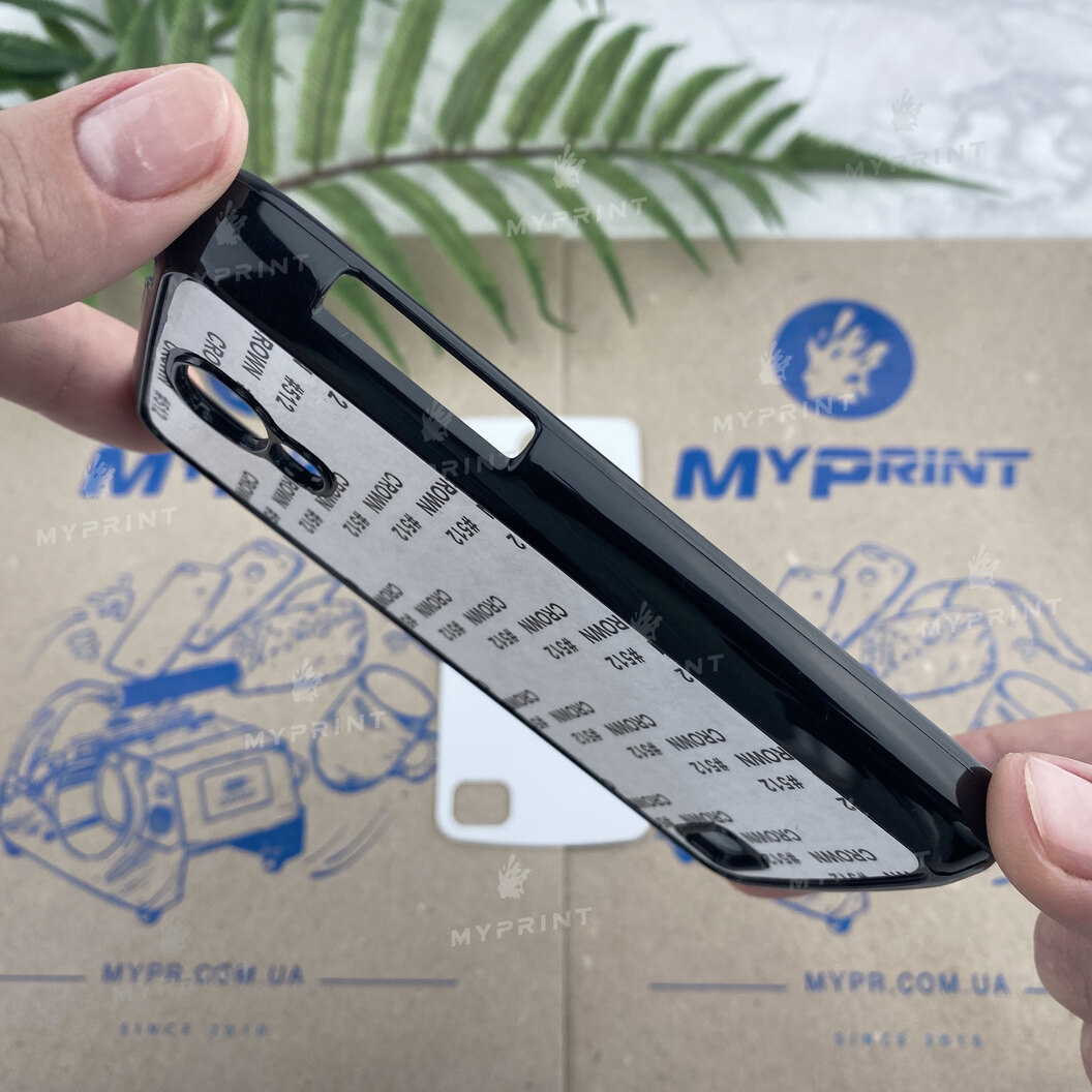 Cover for sublimation 2D plastic (PC) for Samsung S4 mini black (3366) - фото 4 - Blanks for sublimation