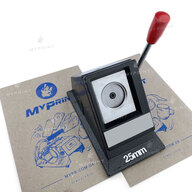 Висічка d = 25 мм (6027) - фото 2 Висічка d = 25 мм (6027) - фото 2 - Обладнання і заготовки для значків магнітів брелоків