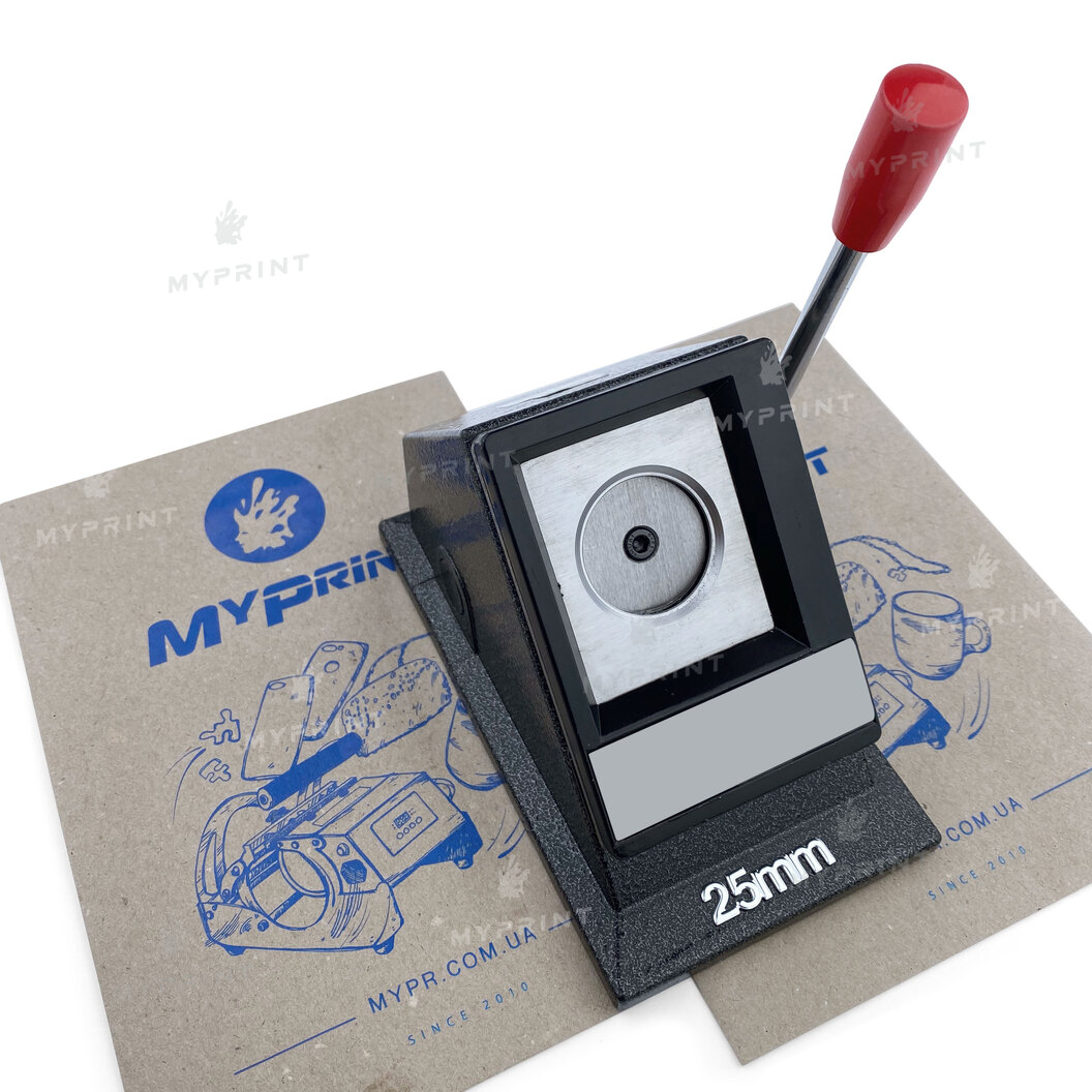 Висічка d = 25 мм (6027) - фото 2 Висічка d = 25 мм (6027) - фото 2 - Обладнання і заготовки для значків магнітів брелоків