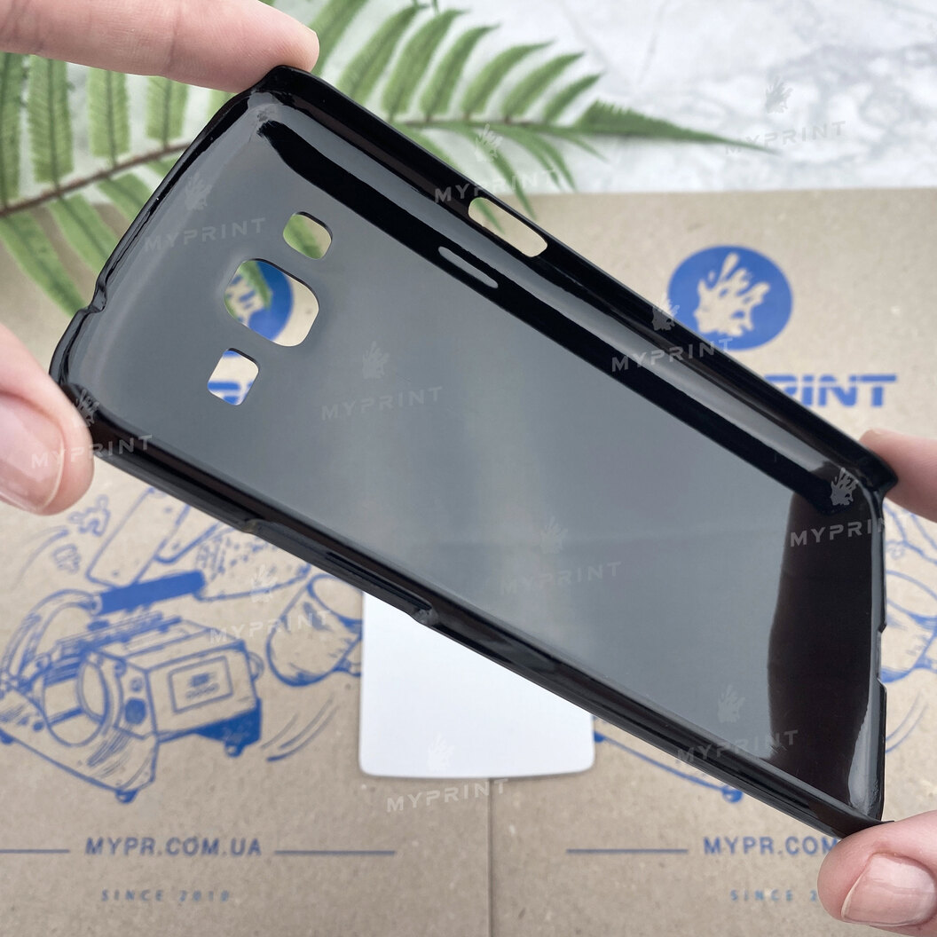 Чохол для сублімації 2D пластиковий (PC) для Samsung Grand 2 Duos G7102 чорний (3374) - фото 3 Чохол для сублімації 2D пластиковий (PC) для Samsung Grand 2 Duos G7102 чорний (3374) - фото 3 - Заготовки для сублімації