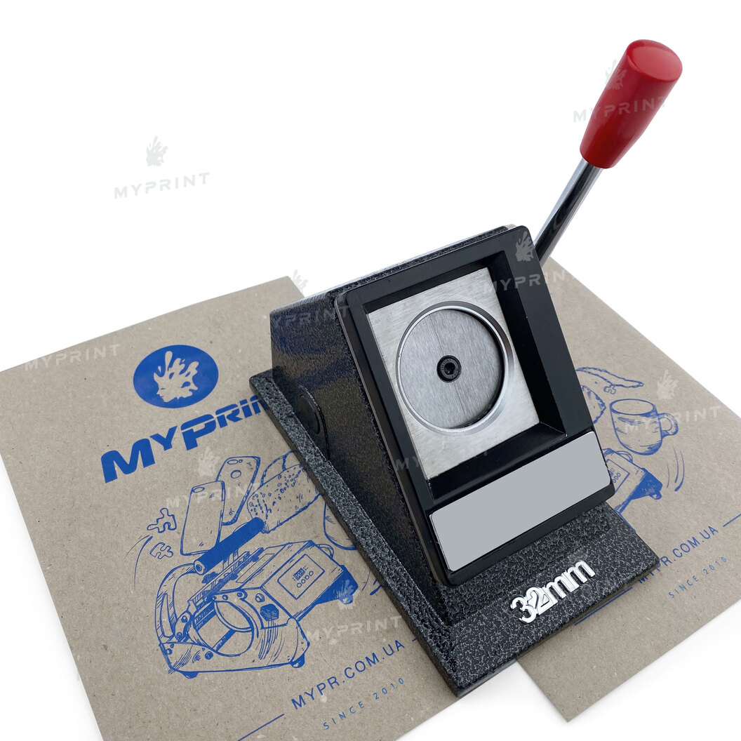 Висічка d = 32 мм (0079) - фото 2 Висічка d = 32 мм (0079) - фото 2 - Обладнання і заготовки для значків магнітів брелоків