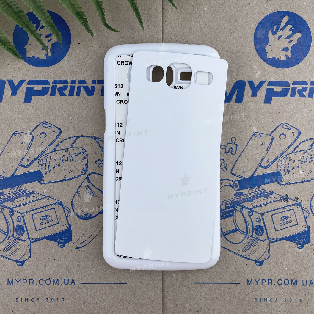 Чохол для сублімації 2D пластиковий (PC) для Samsung Grand 2 Duos G7102 білий (3375) - фото 1 Чохол для сублімації 2D пластиковий (PC) для Samsung Grand 2 Duos G7102 білий (3375) - фото 1 - Заготовки для сублімації