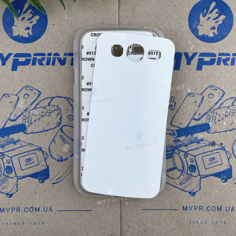 Cover for sublimation 2D plastic (PC) for Samsung Grand Duos I9082 transparent (3380)  Cover for sublimation 2D plastic (PC) for Samsung Grand Duos I9082 transparent (3380)