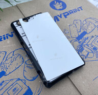 Чехол для сублимации 2D пластиковый (PC) для Sony Xperia Z2 Compact черный (3520) - фото 2 - Заготовки для сублимации